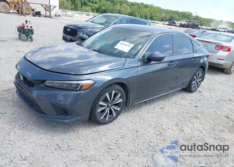 2023 Honda Civic Ex-L /Ex-L W/O Bsi из США, поврежденный, VIN 19XFL1H70PE017259